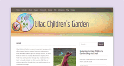Desktop Screenshot of lilacchildrensgarden.org